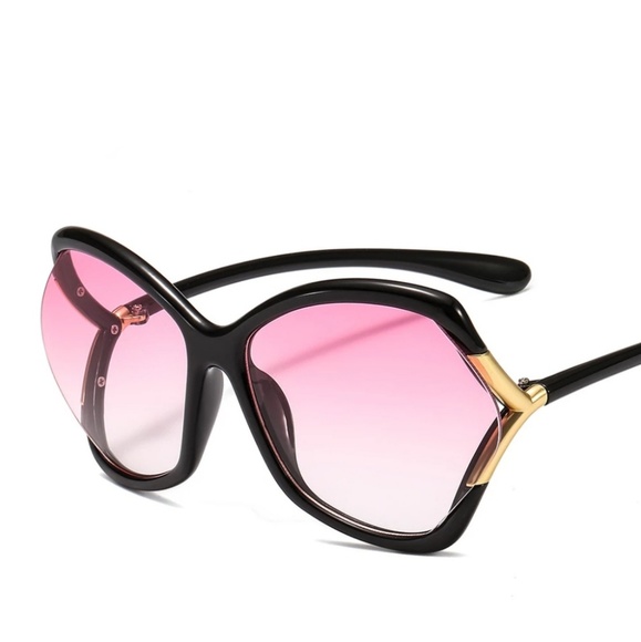 OVERSIZED BUTTERFLY SUNGLASSES - Picture 3 of 6